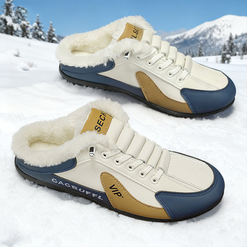 Formal Men Daily Wear Slippers - Winterhuispantoffels voor heren – antislipzool voor