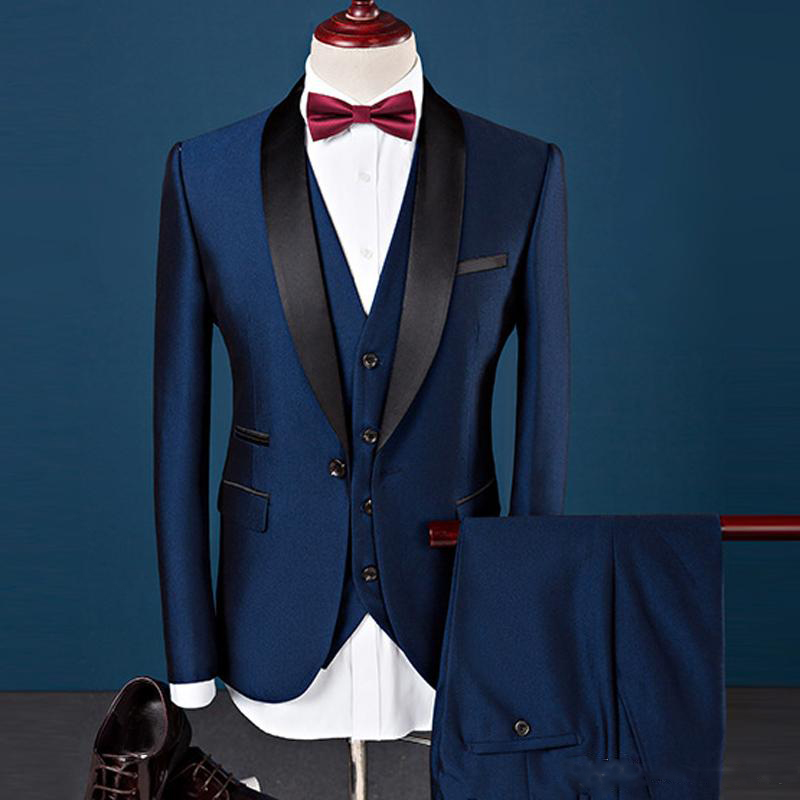 Latest Men Formal Wear - Nieuwste ontwerp, stijlvolle trouwpakken, 3-delige set,