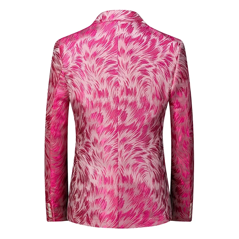 Rood heren colbert met lange m - Men Formal Wear Purple recensie en prijs