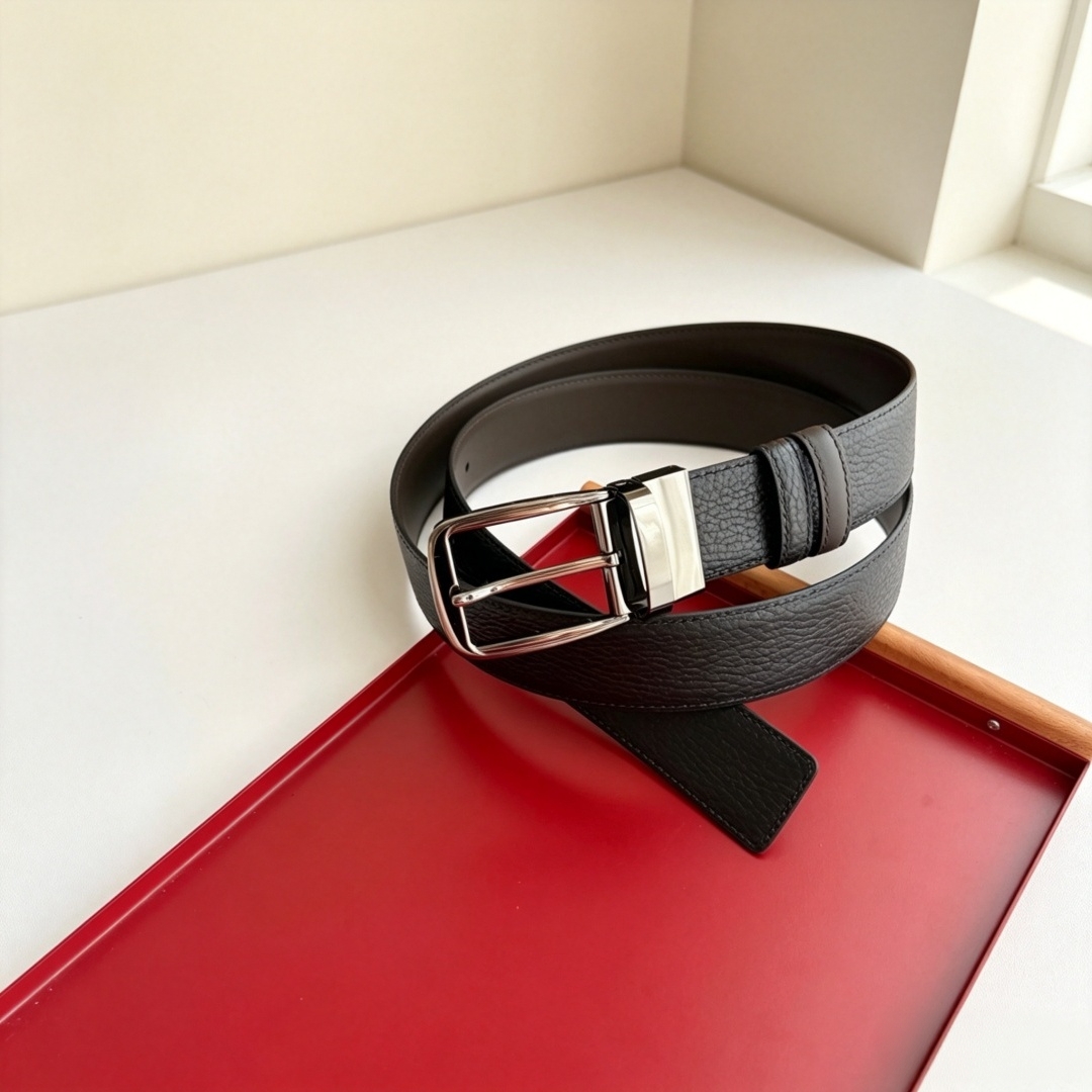 Luxe herenriem van echt leder  - Men'S Holiday Formal Wear recensie en prijs